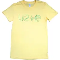 Ginza.se U2: Ladies T-Shirt/Brazil Logo Babydoll (Yellow) (Ex-Tour) (Large)