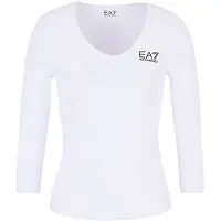 Emporio Armani 8ntt55 Långärmad T-shirt Med V-ringning