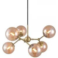 Halo Design Taklampa , Guld / mässing, Matsal, Metall
