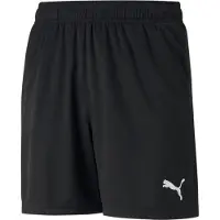 Puma Sportbyxa 'Teamrise' svart / vit