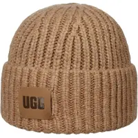 Ugg Mössa - Tjock Rib - Camel - - One Size - Mössa