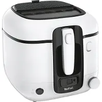 Tefal Super Uno FR3140, Fritös, 1,3 kg, 2,2 l, Kol, Vit, Knappar