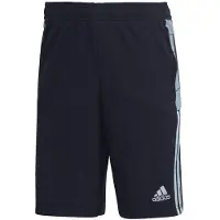 Adidas Träningsshorts Tiro - Navy, storlek Small