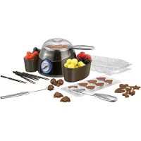 Unold Chokolatier 48667 Chokladfontän Brun, Silver