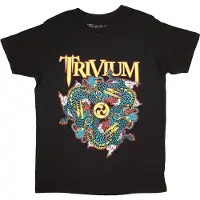 Ginza.se Trivium: Unisex T-Shirt/Dragon Circle Pit (Black) (Small)
