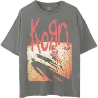 Ginza.se Korn: Unisex T-Shirt/Shadow Playground (Charcoal Grey) (XX-Large)