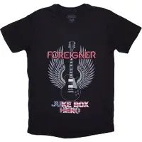 Ginza.se Foreigner: Unisex T-Shirt/Juke Box Hero (Black) (Medium)
