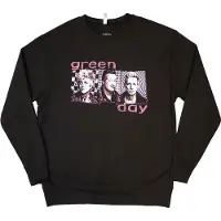 Ginza.se Green Day: Unisex Sweatshirt/80's Summer Photo (Black) (X-Large)