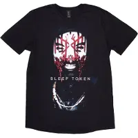 Ginza.se Sleep Token: Unisex T-Shirt/Aford Mask (Black) (Large)