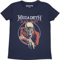 Ginza.se Megadeth: Ladies T-Shirt/Black Friday (Navy Blue) (Back Print) (Small)