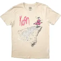 Ginza.se Korn: Unisex T-Shirt/Follow The Leader Hopscotch (Sand) (Back Print) (X-Large)