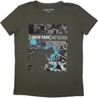 Ginza.se Linkin Park: Ladies T-Shirt/Meteora Drip Collage (Green) (Medium)