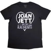 Ginza.se Joan Jett & The Blackhearts: Unisex T-Shirt/Band Logo (Black) (X-Large)