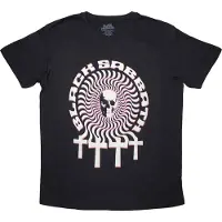 Ginza.se Black Sabbath: Unisex T-Shirt/Hypnotic Skull (Black) (Large)