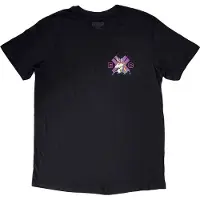 Ginza.se Electric Callboy: Unisex T-Shirt/Spaceman Unicorn (Black) (Back Print) (Small)