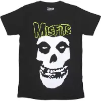 Ginza.se Misfits: Unisex T-Shirt/Skull & Logo (Black) (Small)