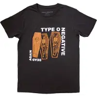 Ginza.se Type O Negative: Unisex T-Shirt/Dead Again (Black) (Back Print) (XX-Large)
