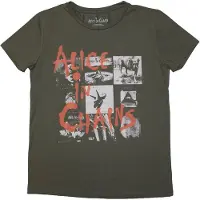 Ginza.se Alice In Chains: Ladies T-Shirt/Albums Montage (Green) (X-Large)