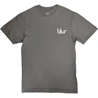 Ginza.se Blur: Unisex T-Shirt/Pocket Blur / Parklife (Charcoal Grey) (Back Print) (X-Large)