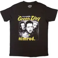 Ginza.se Green Day: Unisex T-Shirt/Yellow Pick -Nimrod (Black) (Large)
