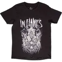 Ginza.se In Flames: Unisex T-Shirt/Buried in Time (Black) (Back Print) (Small)