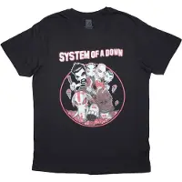 Ginza.se System Of A Down: Unisex T-Shirt/Mushroom People (Black) (XX-Large)
