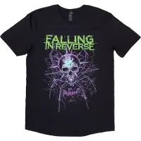 Ginza.se Falling In Reverse: Unisex T-Shirt/Spider (Black) (X-Large)