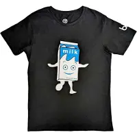 Ginza.se Blur: Unisex T-Shirt/Milky (Black) (Sleeve Print) (XX-Large)