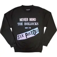Ginza.se The Sex Pistols: Unisex Sweatshirt/Never Mind the B... Gradient (Black) (Oversized) (XX-Large)