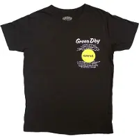 Ginza.se Green Day: Unisex T-Shirt/Nimrod Pocket Mugshots (Black) (Back Print) (X-Large)