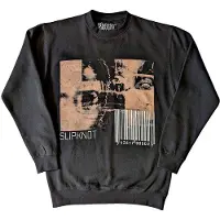 Ginza.se Slipknot: Unisex Sweatshirt/The End, So Far Faces & Barcode (Black) (Back Print) (Large)
