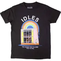 Ginza.se Idles: Unisex T-Shirt/The House (Black) (Small)