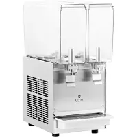 Royal Catering kyldispenser för juice och drycker, dubbel 2 x 10 l 290 W