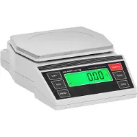 Usorteret Digital precisionsvåg - 0,2 till 3000 g / 0,01 g - 196 x 160 mm