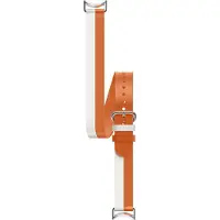 Xiaomi - KlocKräm för aktivitetsspårare - 140 - 180 mm - vit, orange - för Smart Band 8, Smart Band 9