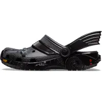 Crocs Träskor 'Batmobile' gul / röd / svart