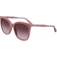 Calvin Klein Cat Eye Dam Rose Rosa Brun Gradient CK23500S