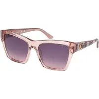 GUESS Square Kvinnor Glänsande Beige Violett Gradient GU00113