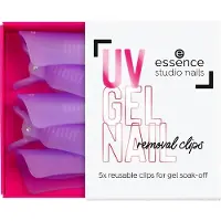Essence studio nails UV GEL NAIL removal clips Nagellacksremover 5 st