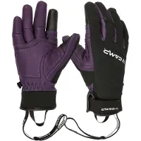Camp - Skidhandskar dam - G Hot Wool Lady Black/Violet för UnisexUll - Storlek M - Lila