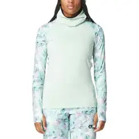 Picture Organic Clothing - Fleece dam - Pagaya High Fleece Blurry Water Silt för Unisex - Storlek XS - Grön