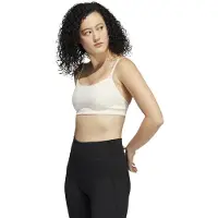 Adidas Sport Bh Yoga Studio - Vit Dam, storlek 2XL A-C