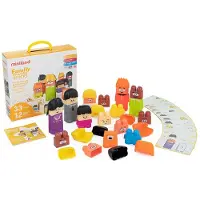 Miniland Family Diversity Blocks Byggspel