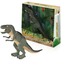 Tachan Tyrannosaurus Rex-figur Som Går Med Ljus Och Ljud