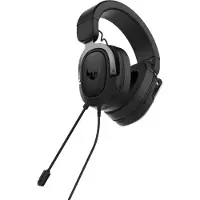 Asus TUF H3 Over Ear-hörlurar Sladd 7.1 Surround Gun Metall Spel