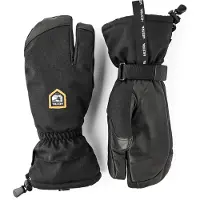 Hestra CZone Mountain, 3-finger Skidhandskar, Svart