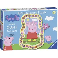 Ravensburger Peppa Pig Shaped Floor, 24 styck, Tecknade serier, 3 År