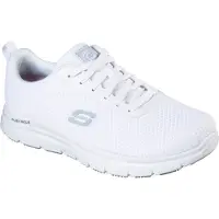 SKECHERS Relaxed Fit Flex Advantage Bendon Work Shoe White Male