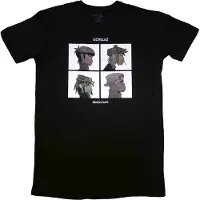Ginza.se Gorillaz: Ladies T-Shirt Dress/Demon Days (Black) (Large)