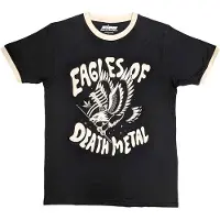 Ginza.se Eagles of Death Metal: Unisex Ringer T-Shirt/Eagle (Black) (Large)